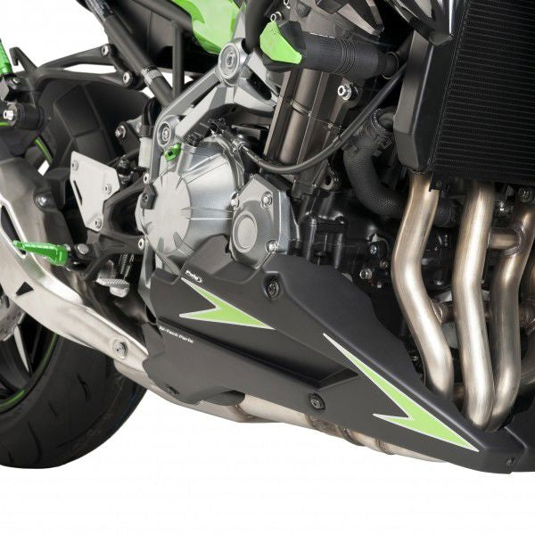 Alerón de motor negro mate Puig Kawasaki Z900 '17-