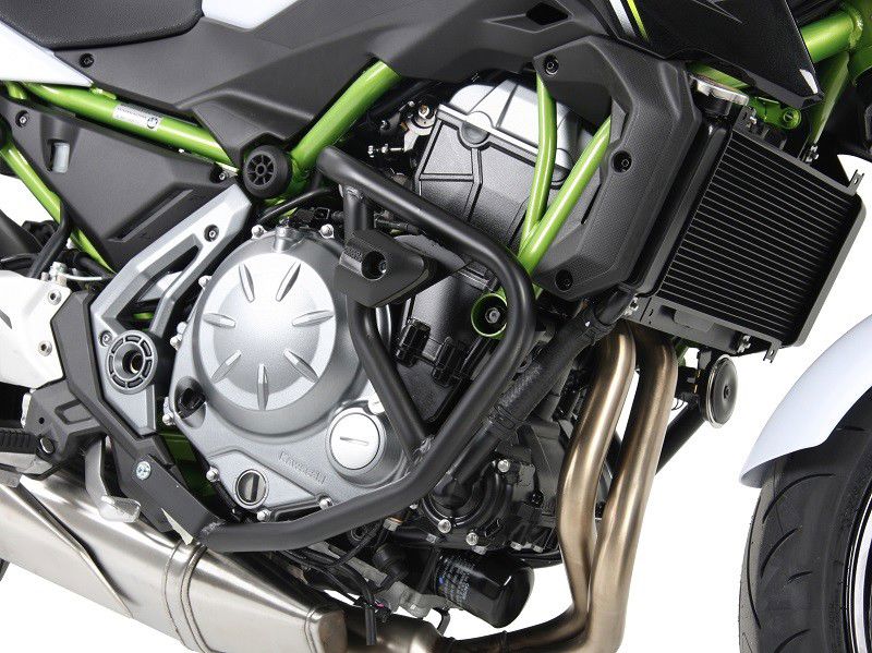 Barra de protección negra Hepco&Becker Kawasaki Z650 '17-