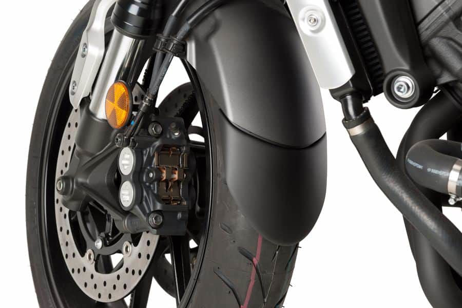 Extensión de guardabarros delantero negro Puig para varios modelos Yamaha