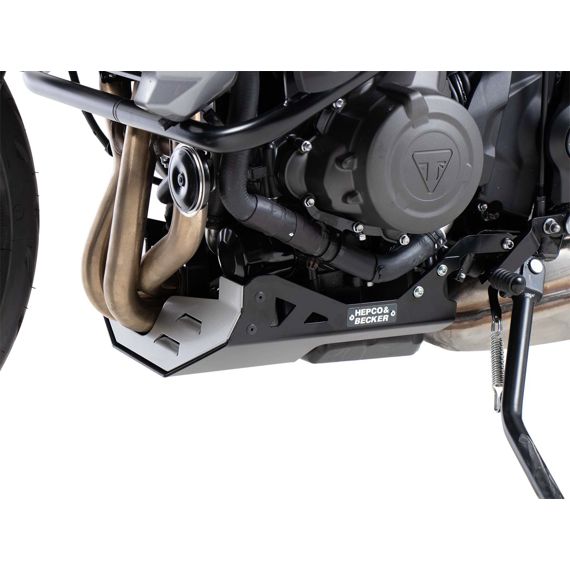 Placa de carter roja/negra Hepco&Becker Triumph Tiger Sport 660 '22-