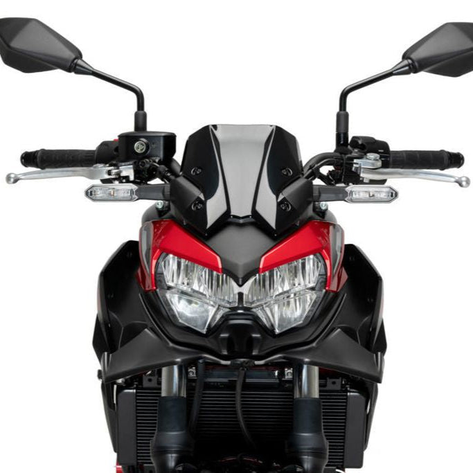 Alerón delantero Naked Negro Mate Puig para Kawasaki Z650 '21-