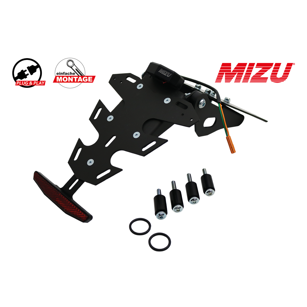 Portamatrículas MIZU Honda XL750 Transalp '23-