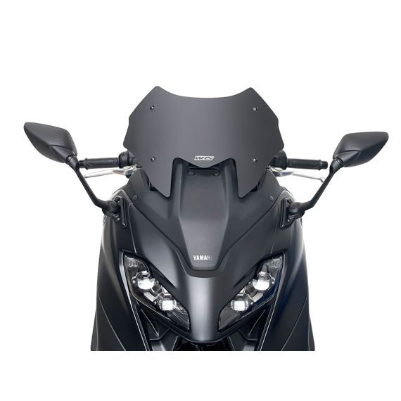 Parabrisas de repuesto modelo deportivo WRS Yamaha T-Max '22 - negro mate