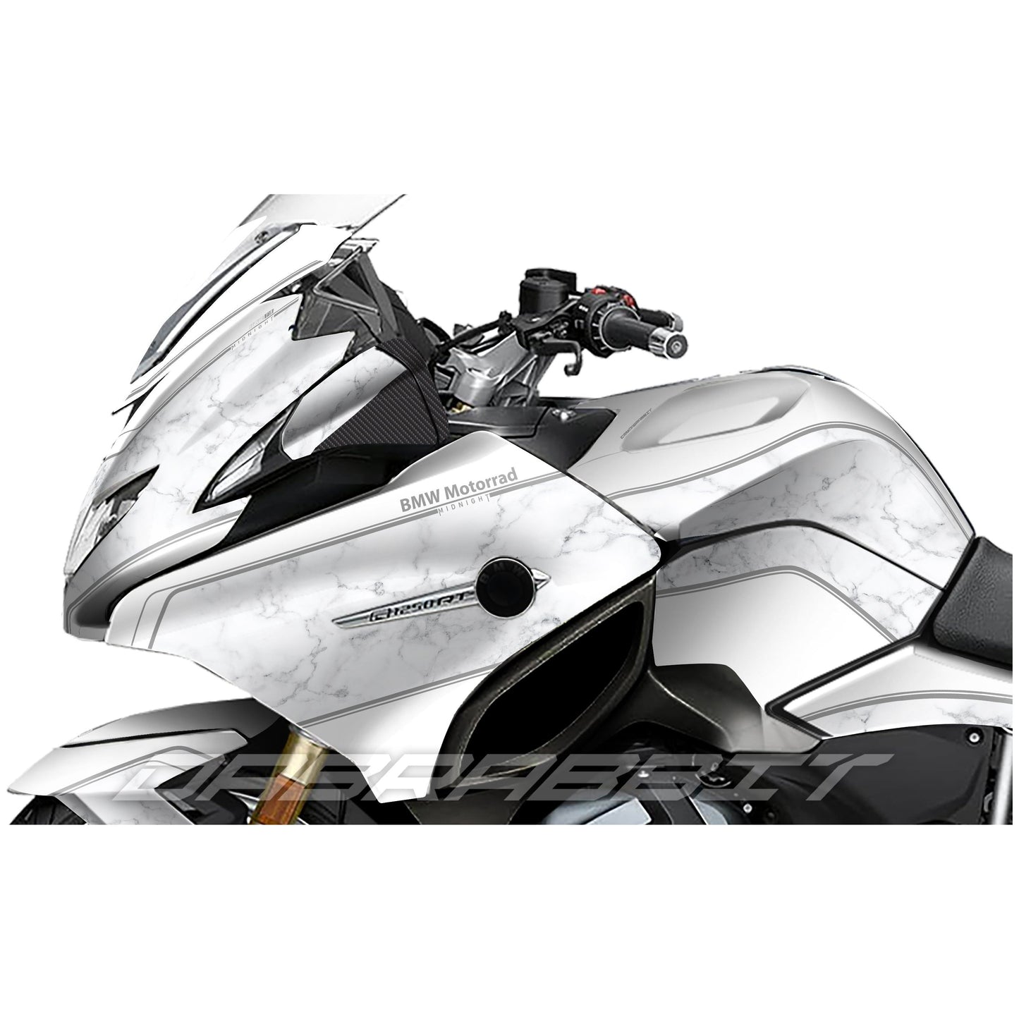 Juego de pegatinas BMW R 1200/1250 RT camuflaje blanco