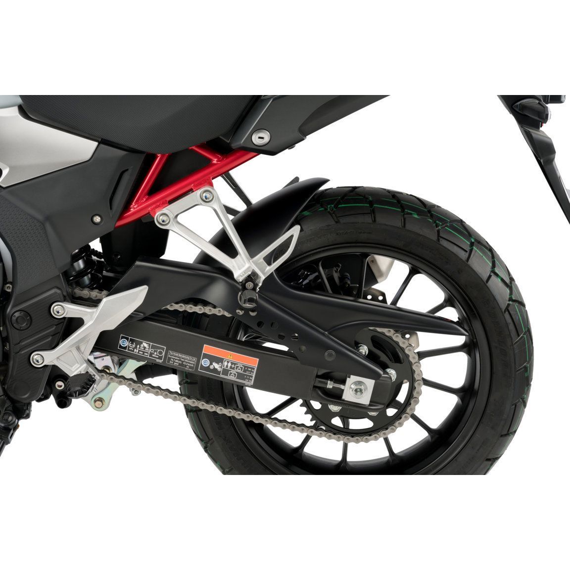 Guardabarros trasero Puig símil carbono Honda CB500F/ R/ X '19-21