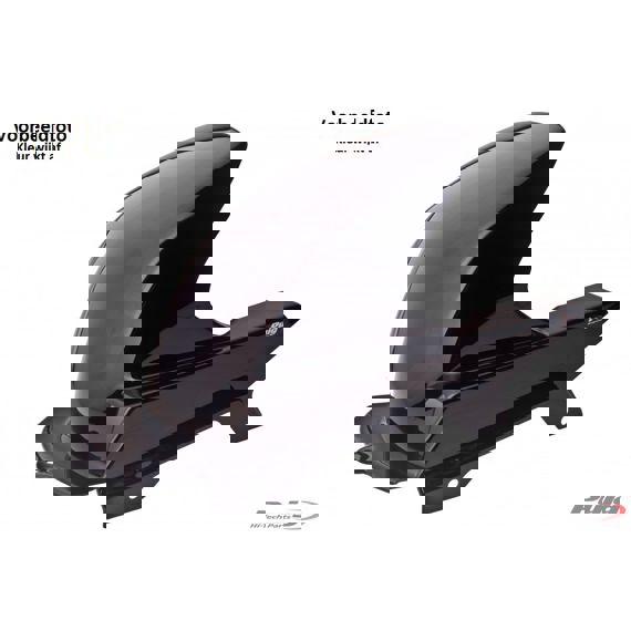 Guardabarros trasero Puig negro mate Suzuki DL650 Vstrom ABS '07-/ DL650XT Vstrom '15-