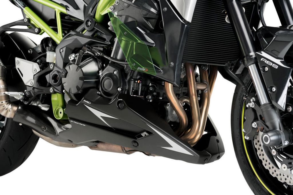 Alerón de motor negro mate Puig Kawasaki Z900 '17-