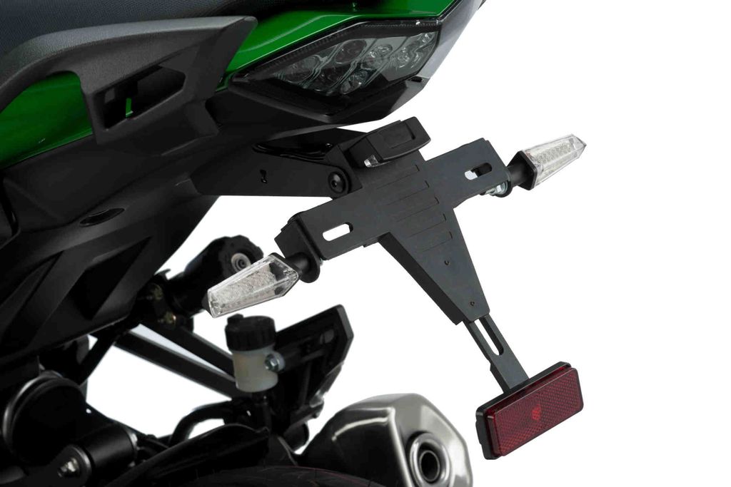 Portamatrículas negro Puig Kawasaki Z1000SX '11-