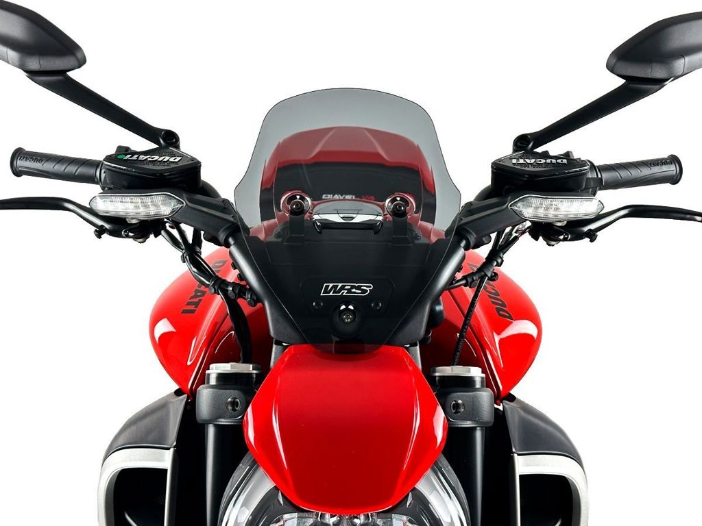 Parabrisas de repuesto modelo Sport WRS Ducati Diavel V4 '23 - tintado oscuro
