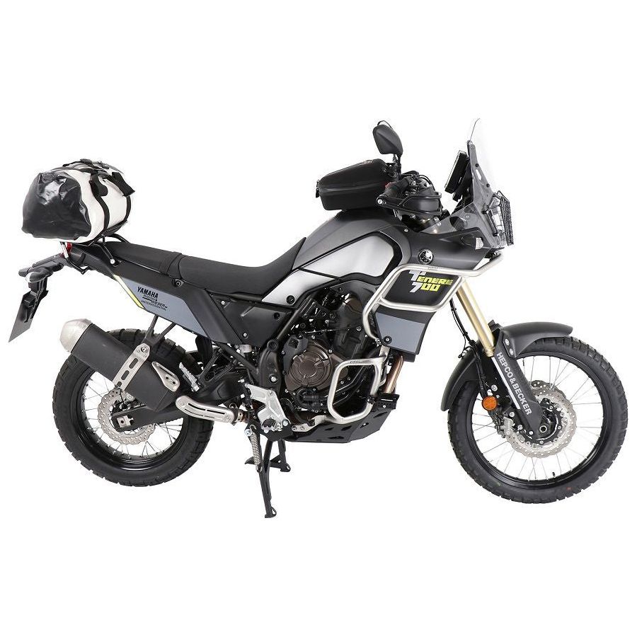 Extensión de portaequipaje superior negra Hepco&Becker Tenere 700 (19-24)