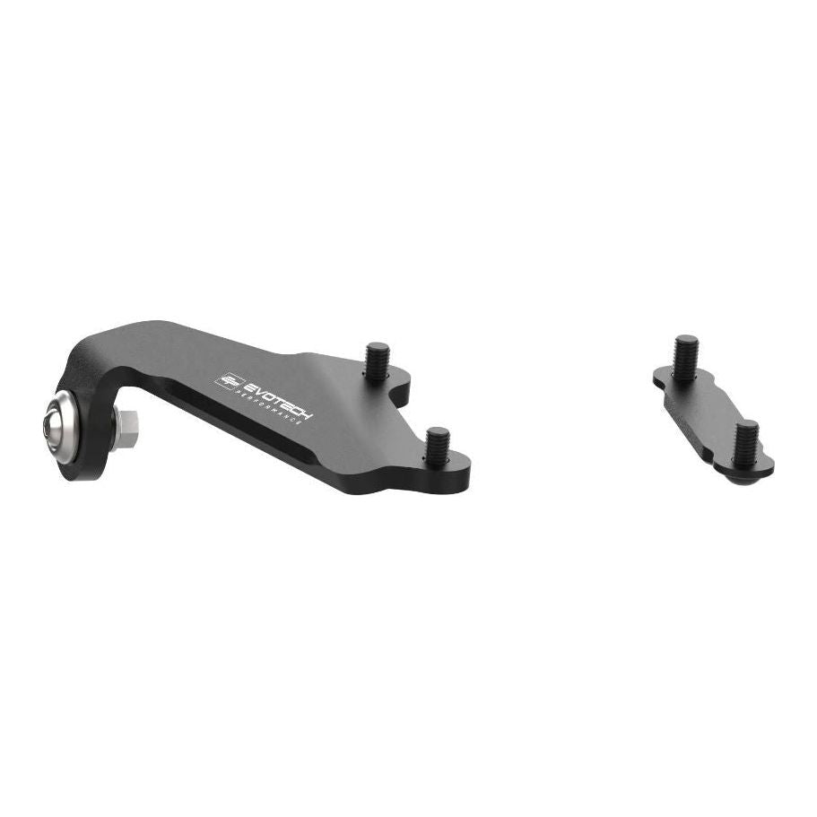 Soporte de escape + placa de cubierta Evotech Performance Multistrada V4S