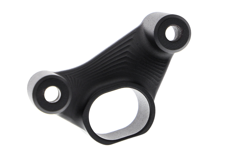 Soporte de escape negro Evotech Performance KTM 790 Duke '18-22