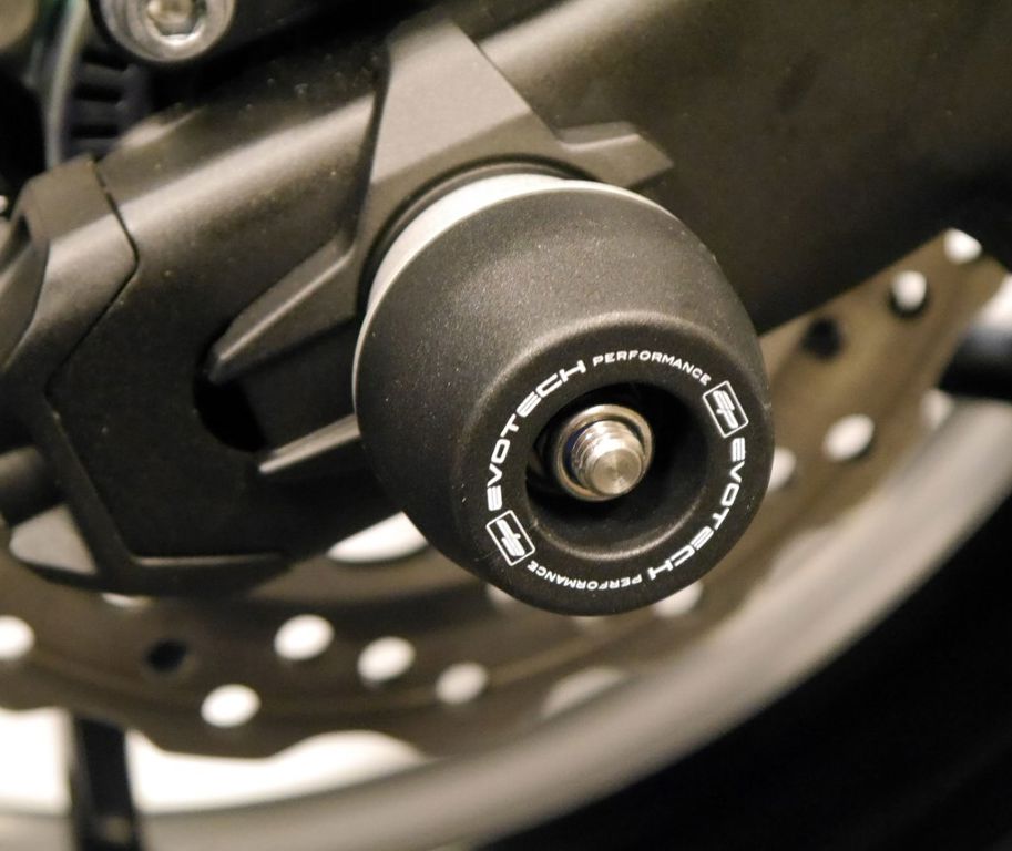 Eje del eje trasero Evotech Performance Kawasaki Z650 '17-