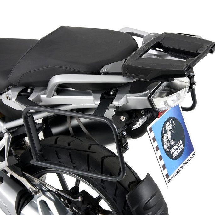 Portaequipajes superior plateado Alurack Hepco&Becker BMW R1200GS LC '13-'18