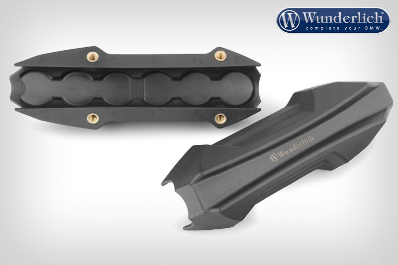 Almohadilla deslizante para barra de protección Wunderlich negra BMW R1250GS LC/Adventure '18-