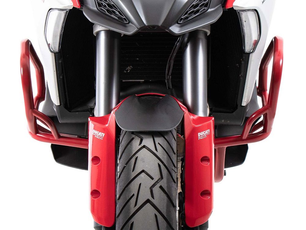 Defensas rojas Hepco&Becker para Ducati Multistrada V4 / S / S Sport '21-