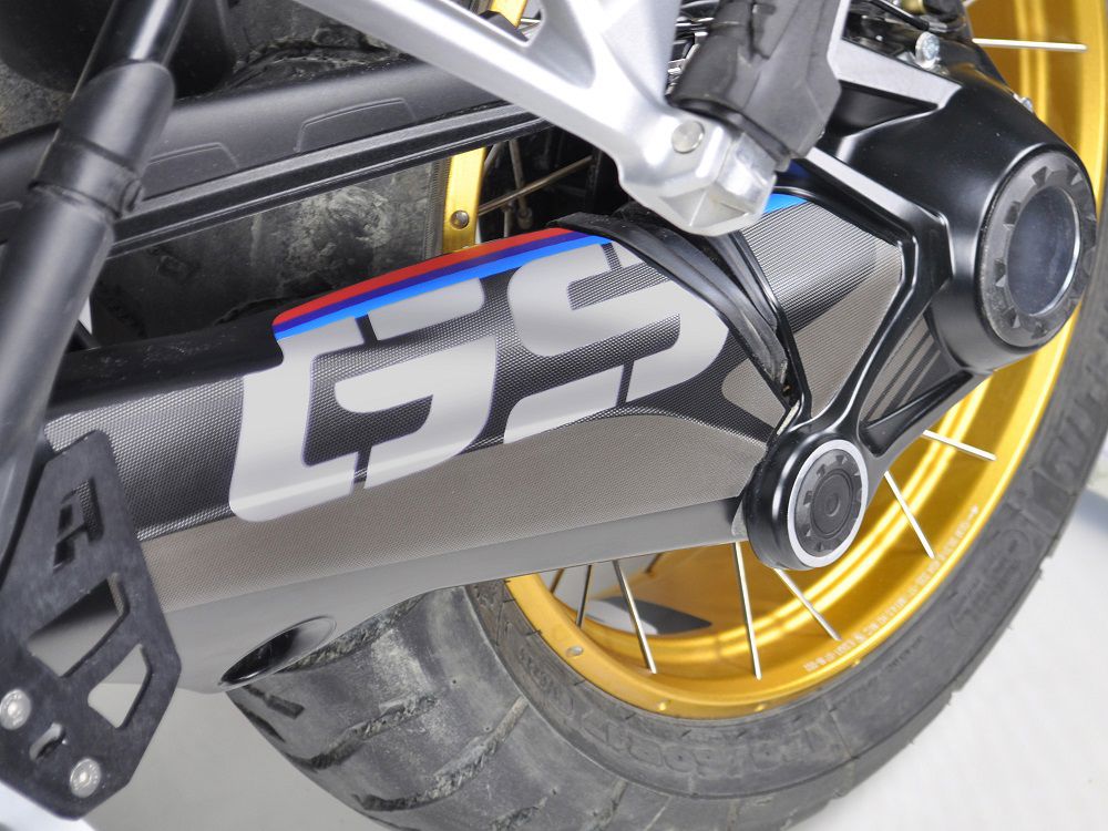 Adhesivo de protección del cardán Uniracing BMW R1200GS/ADV / BMW R1250GS/ADV negro