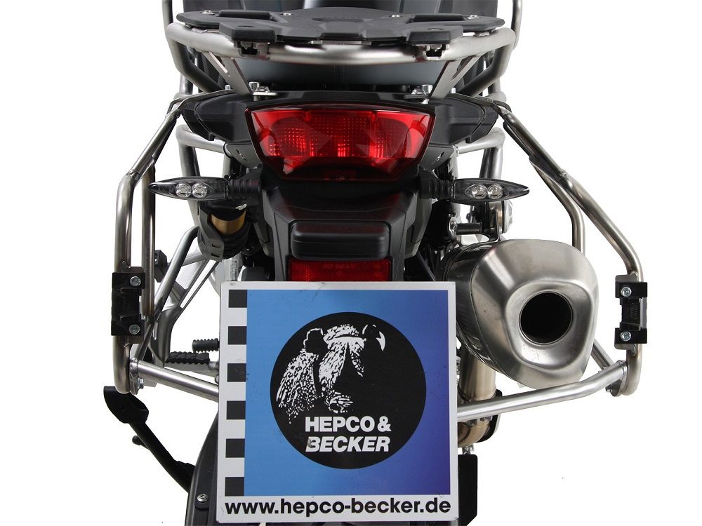 Portamaletas Recorte acero inoxidable Hepco&Becker BMW F750GS '18-23