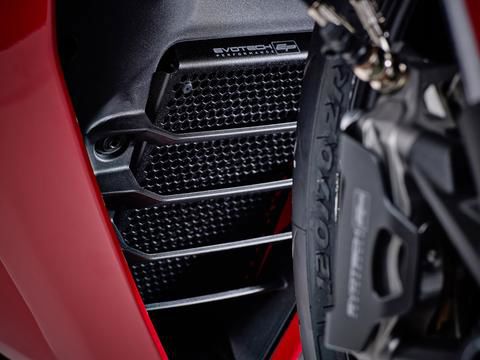 Juego de tapas de radiador/enfriador de aceite Evotech Performance Ducati Supersport 950 '21-