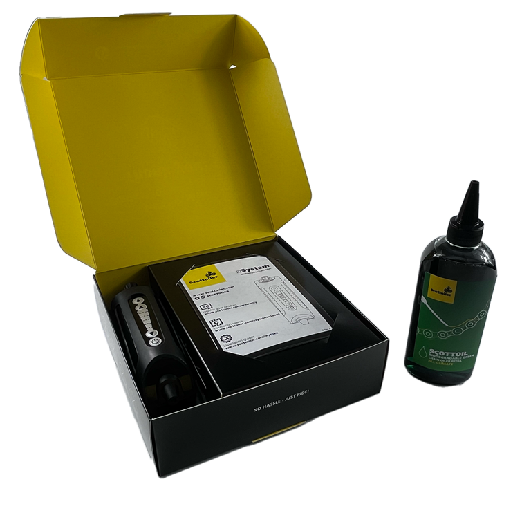 Sistema de lubricación de cadenas Scottoiler Bio oil