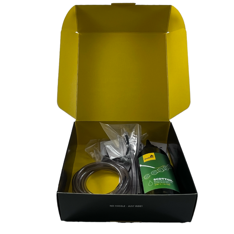 Sistema de lubricación de cadenas Scottoiler Bio oil
