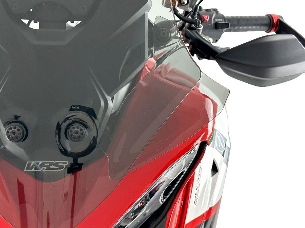 Deflectores de viento WRS tintados claros varios modelos Ducati Multistrada V4