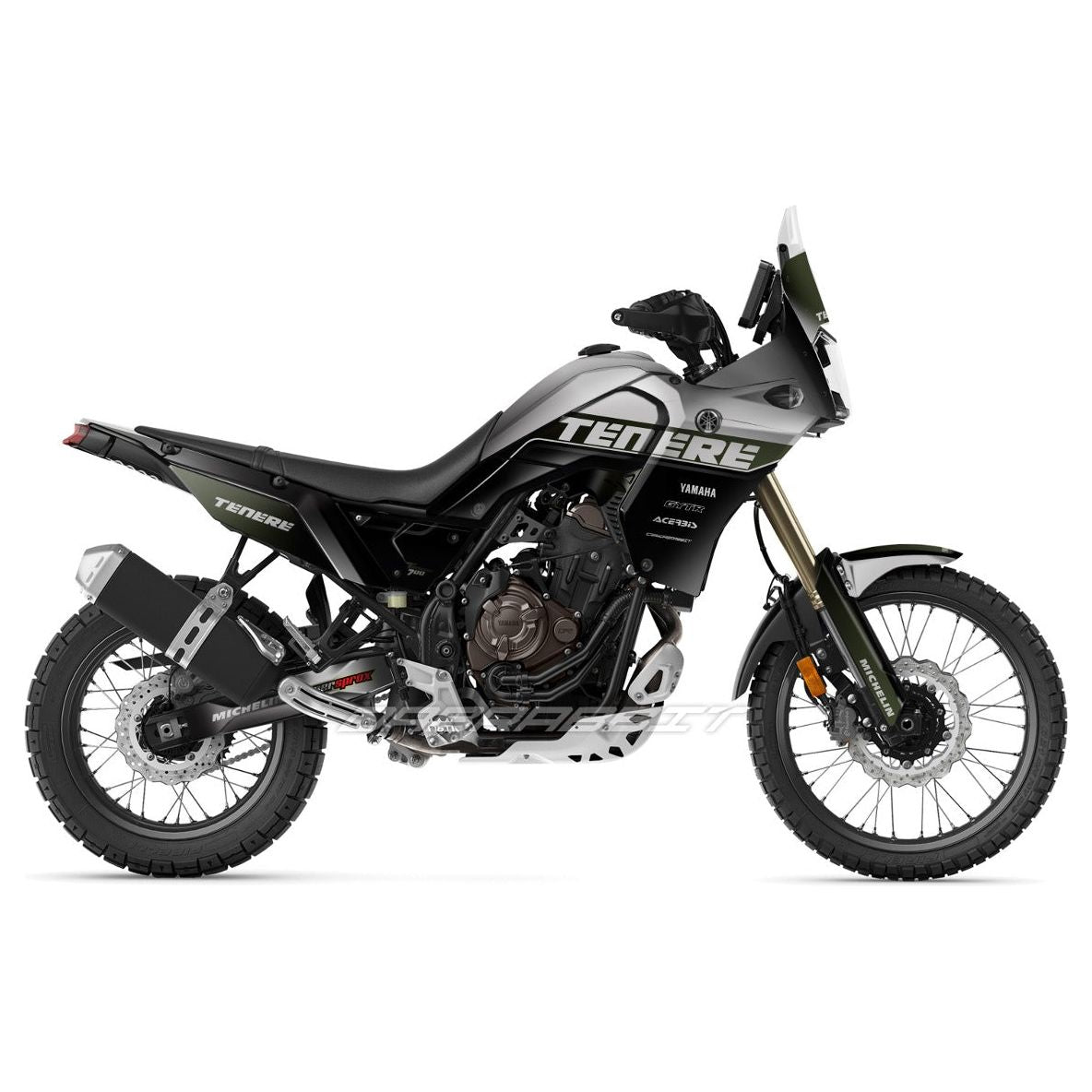 Juego de pegatinas YAMAHA TENERE 700 / T7 (HF-KK)