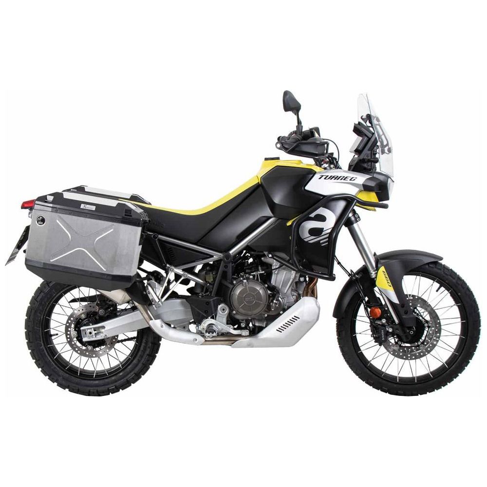 Juego de maletas H&B Tuareg 660 negras