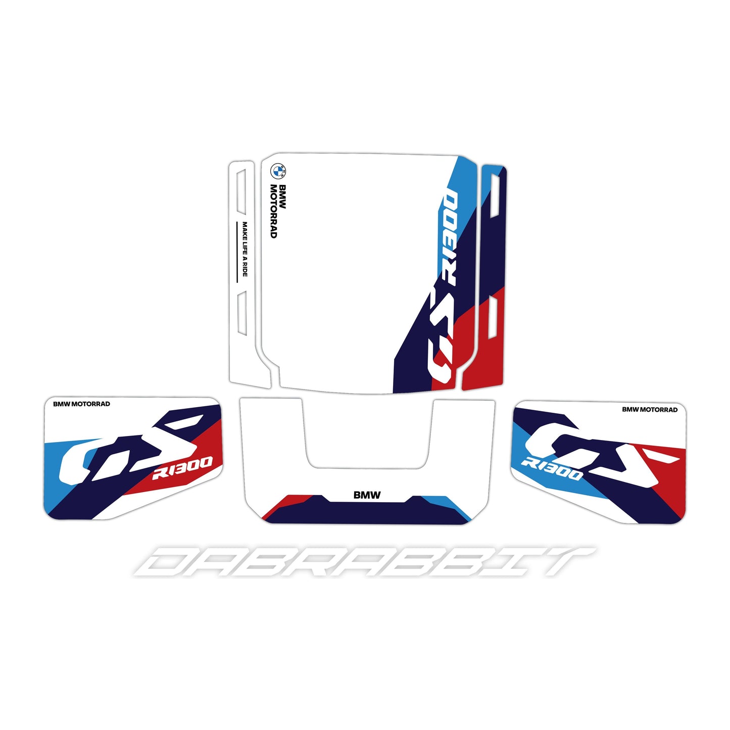 Juego de pegatinas VARIO para BMW R 1300 GS (MC-W)
