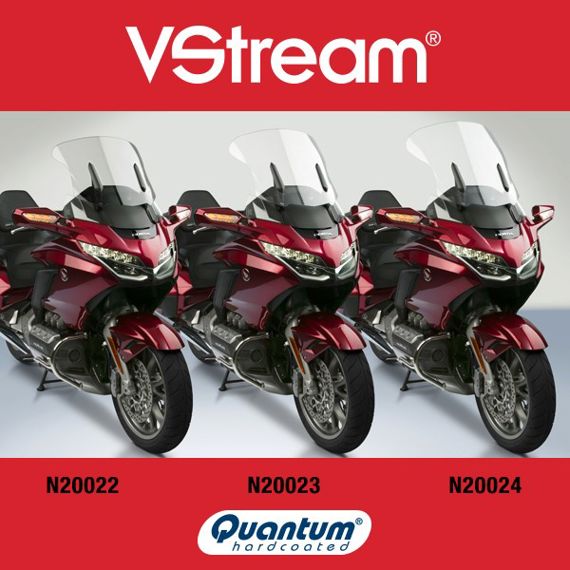 Parabrisas de repuesto National Cycle VStream alto transparente Honda GL1800 Gold Wing '18-