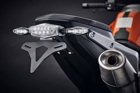 Portamatrículas + luz trasera transparente Evotech Performance KTM 790 Duke '18-22