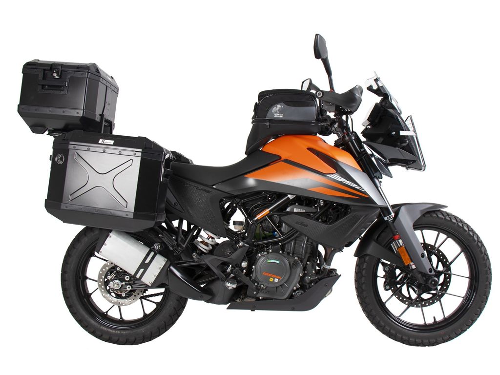 Portaequipajes superior Alurack negro Hepco&Becker KTM 390 Adventure '20-