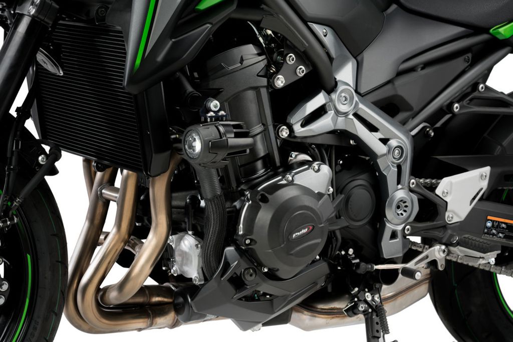 Juego de tapas de motor 3 piezas Puig Kawasaki Z900 '17- / Z900SE '22-