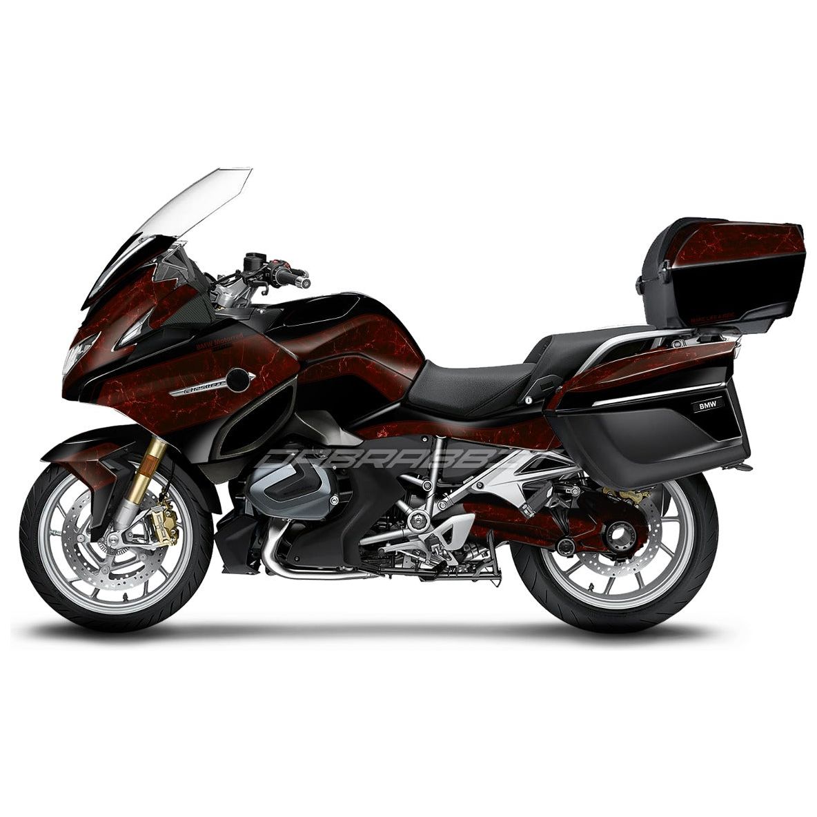 Juego de pegatinas BMW R 1200/1250 RT camuflaje marrón