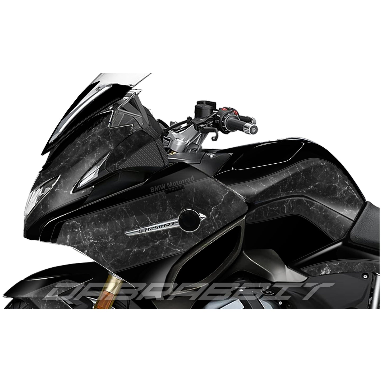 Juego de pegatinas BMW R 1200/1250 RT camuflaje gris