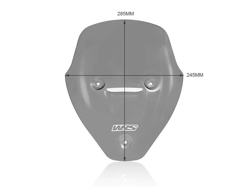 Parabrisas de repuesto modelo Sport WRS Ducati Diavel V4 '23 - tintado oscuro