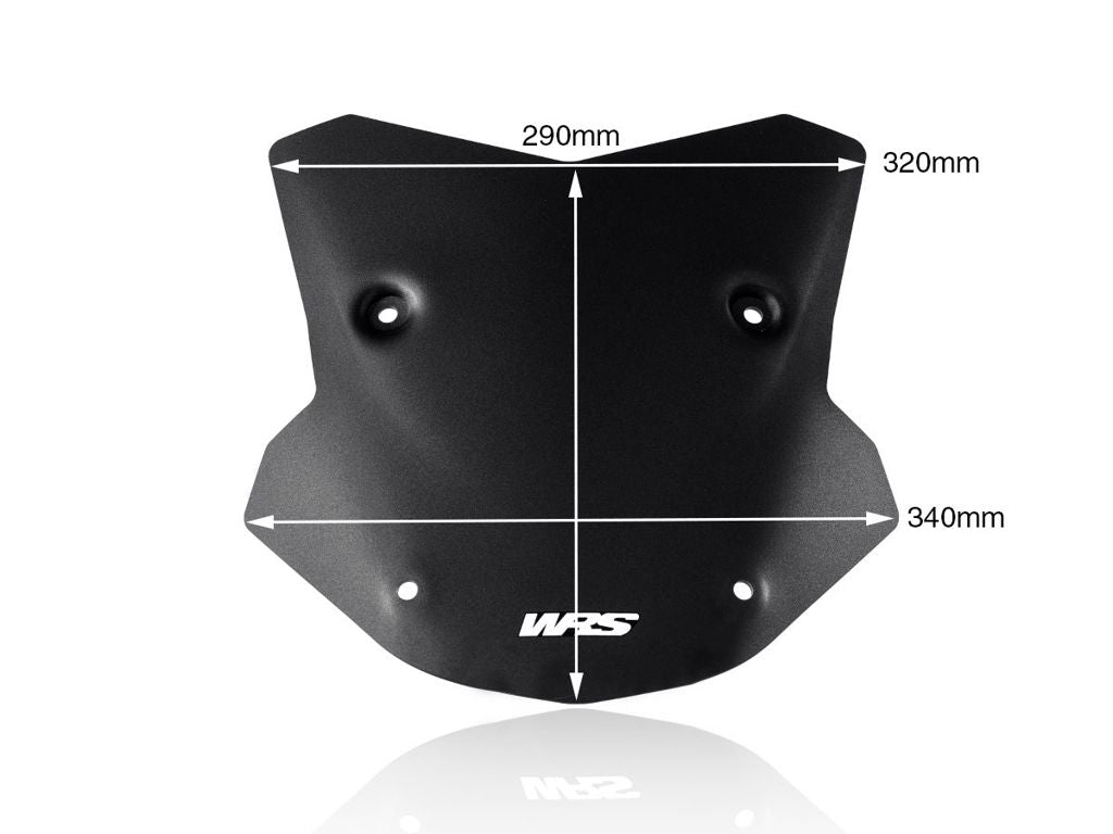 Parabrisas de repuesto modelo Sport WRS BMW S1000XR '20 - negro mate