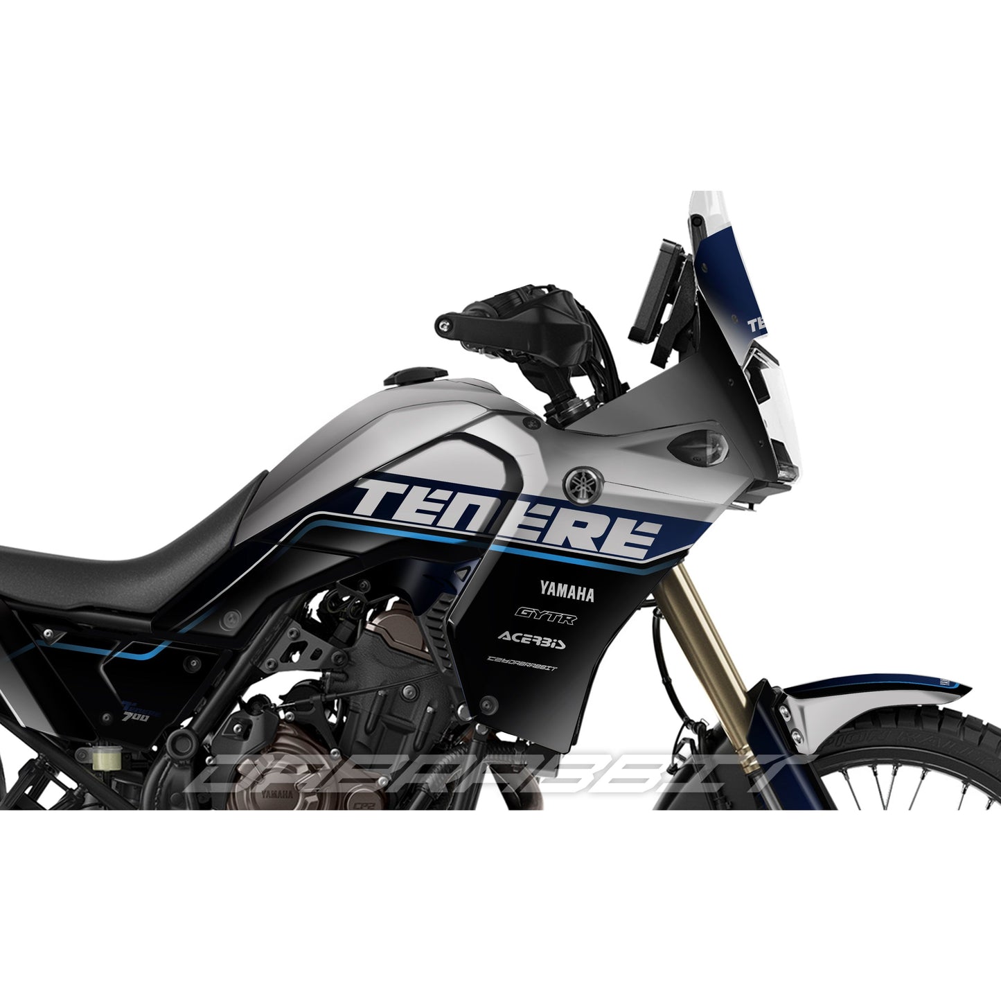 Juego de pegatinas para YAMAHA TENERE 700/T7 (HF-N)