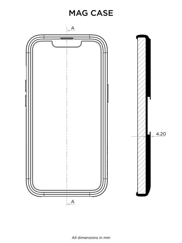 Funda magnética QUAD LOCK para iPhone 15 Pro Max