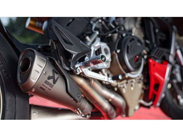 96481661AA PAR DE SILENCIADORES DE ESCAPE AKRAPOVIC DUCATI STREETFIGHTER V4 / S / SP / SP2 2020-2024