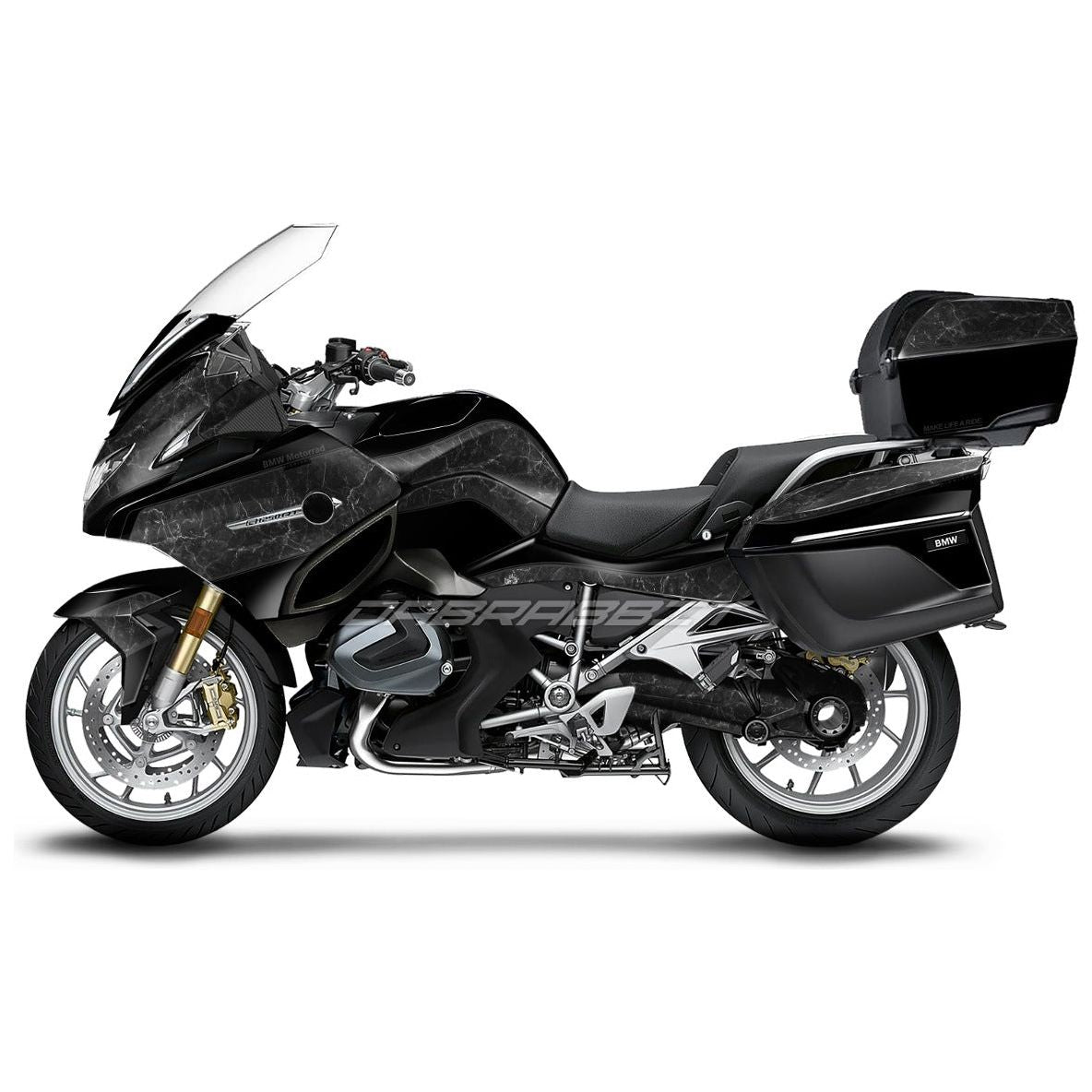 Juego de pegatinas BMW R 1200/1250 RT camuflaje gris