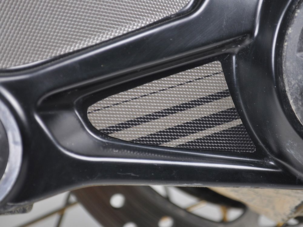 Adhesivo de protección del cardán Uniracing BMW R1200GS/ADV / BMW R1250GS/ADV blanco