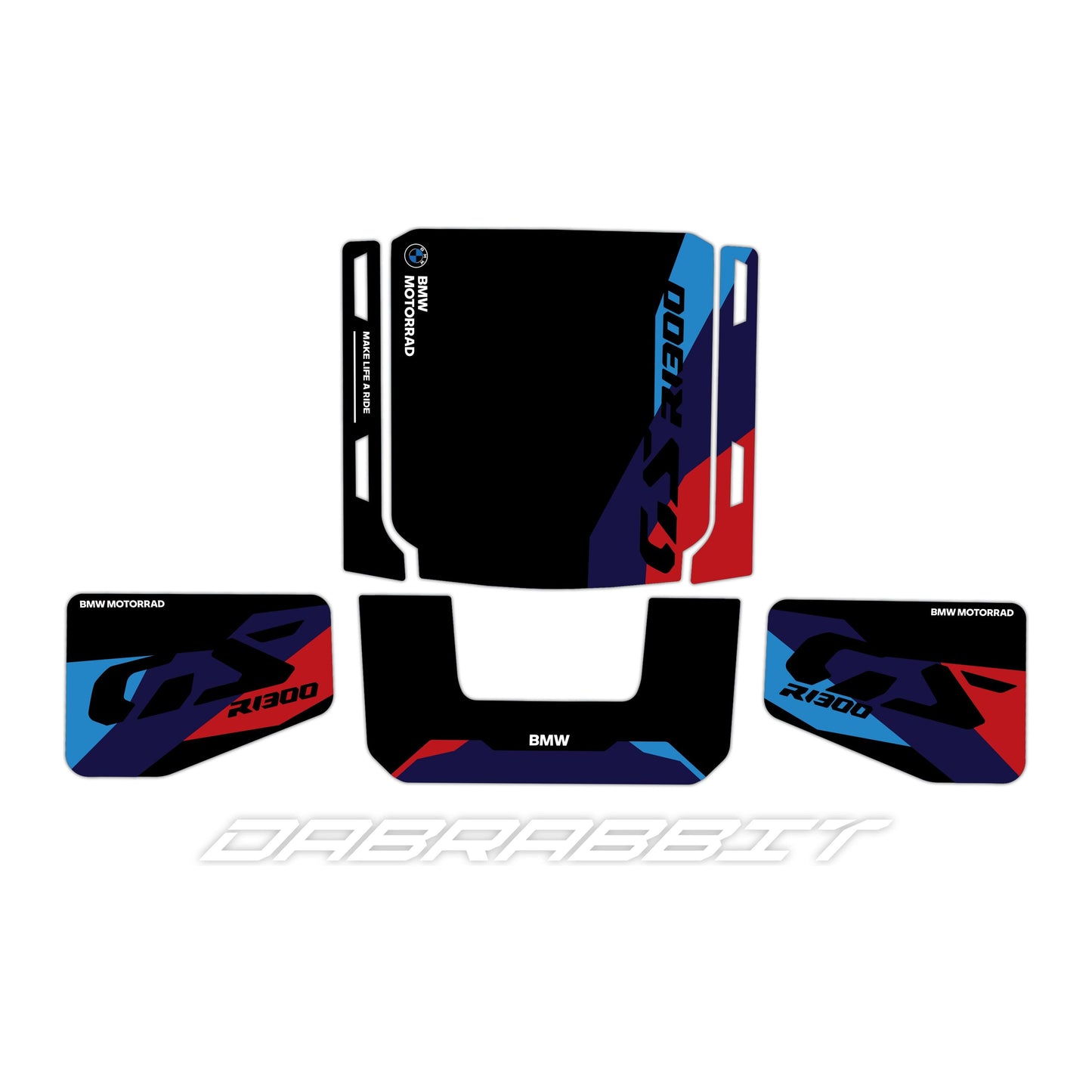 Juego de pegatinas VARIO para BMW R 1300 GS (MC-B)
