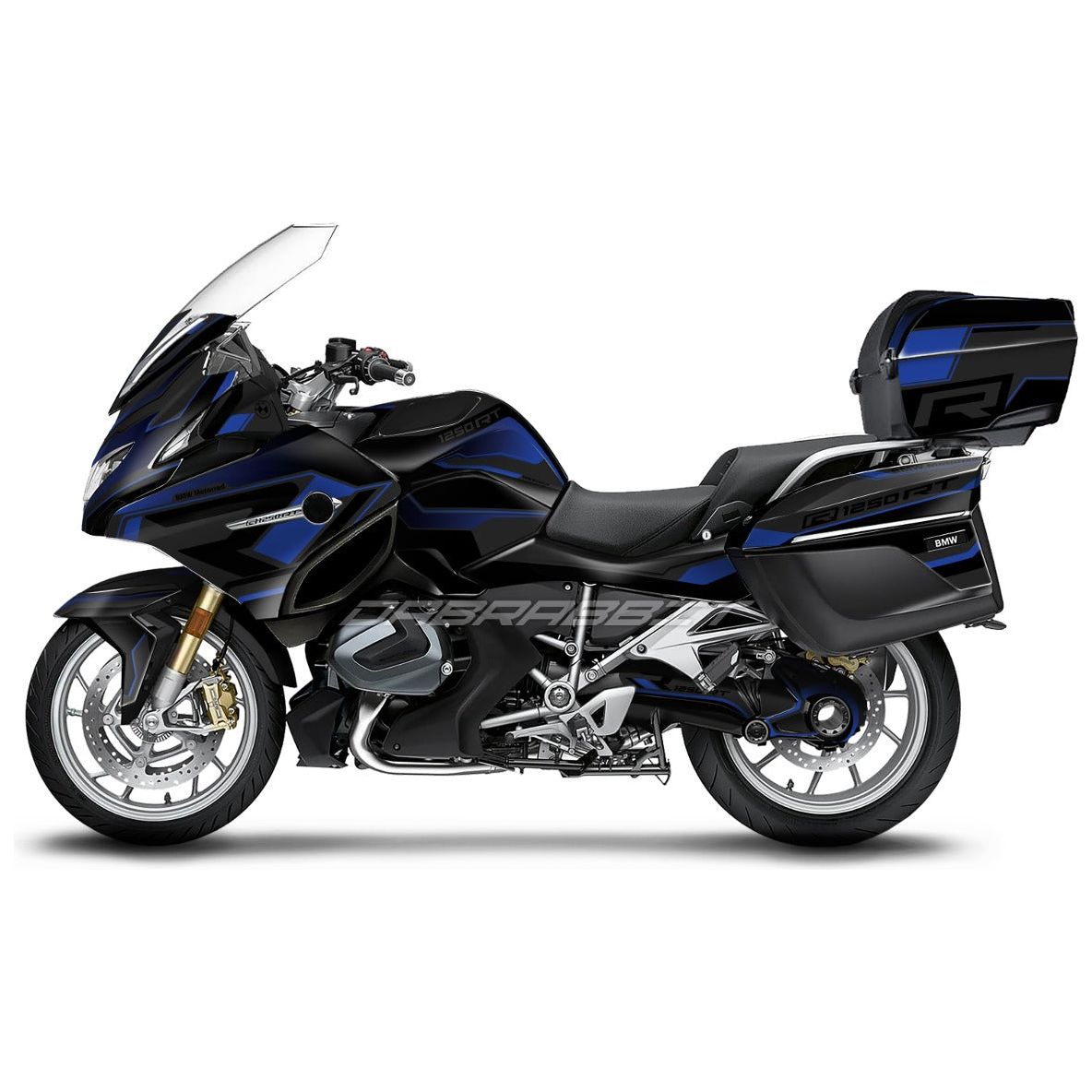 Juego de pegatinas azules para BMW R 1200/1250 RT