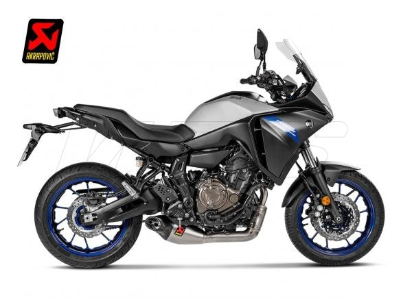 ESCAPE COMPLETO DE TITANIO DE CARRERAS HOMOLOGADO POR AKRAPOVIC YAMAHA MT-07 / FZ-07 2021-2024