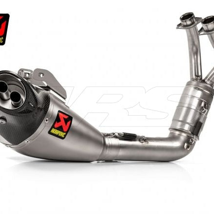 ESCAPE COMPLETO DE TITANIO DE CARRERAS HOMOLOGADO POR AKRAPOVIC YAMAHA MT-07 / FZ-07 2021-2024