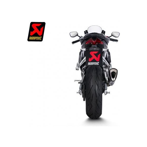 Escape completo de carbono Akrapovic Racing para Aprilia RS 660 (2021-2024)