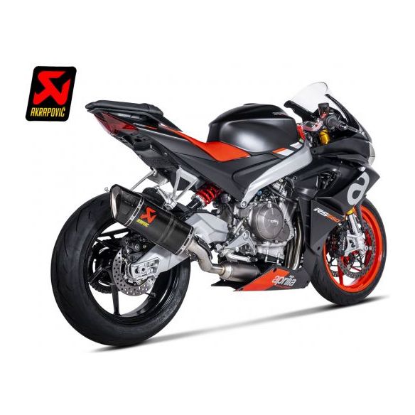 Escape completo de carbono Akrapovic Racing para Aprilia RS 660 (2021-2024)