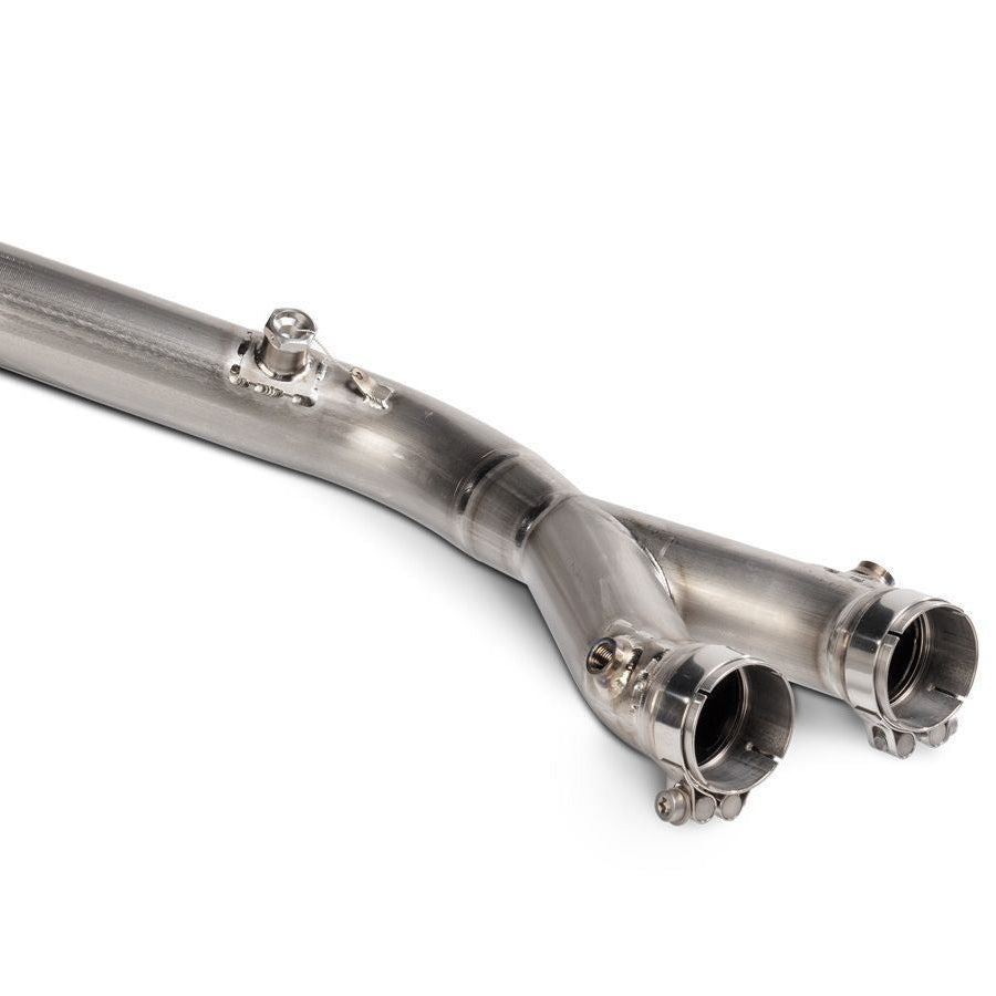 COLECTOR/TUBO DE ENLACE OPCIONAL DE TITANIO AKRAPOVIC YAMAHA MT-10 2022-2024