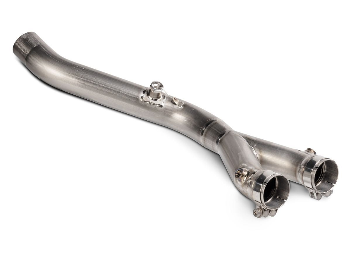 COLECTOR/TUBO DE ENLACE OPCIONAL DE TITANIO AKRAPOVIC YAMAHA MT-10 2022-2024